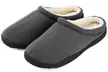 DS Collection Men's Fleece Lined Memory Foam Slippers - Second Medium