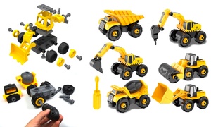  Take-Apart Construction Vehicle Toy 