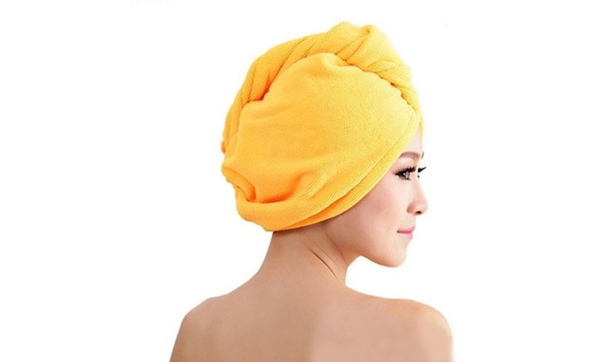 Image 11: Hair Drying Towel