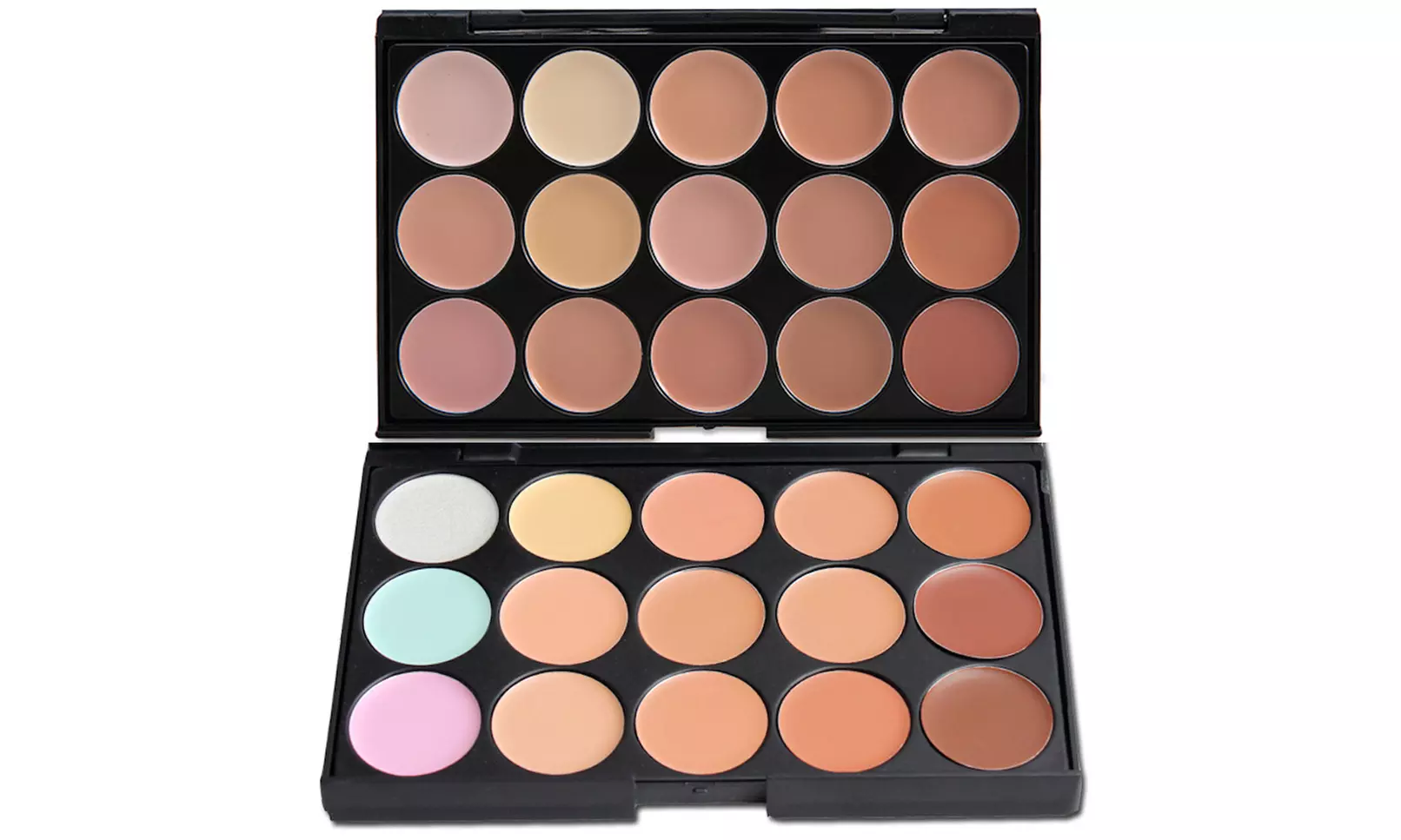Bliss & Grace 15-Color Professional Concealer Palette - Primary Image