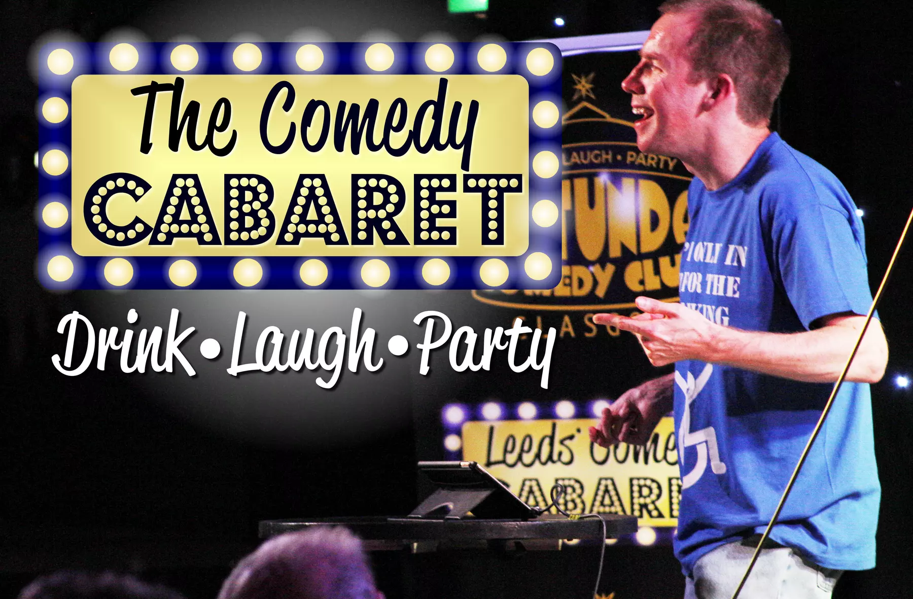 Saturday night comedy show for One/Two People Comedy Cabaret Glasgow
