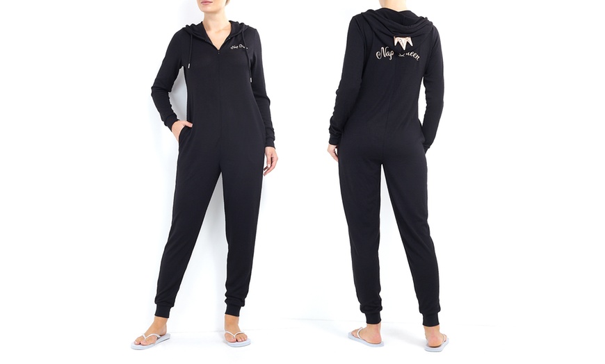 Image 3: Women's Fleece Onesie