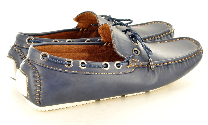 Image 15: Men's Lace-Up Loafers