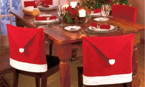 6-Piece Christmas Chair Cover Set