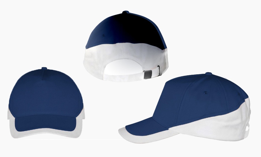 Image 5: Casquette double couleur