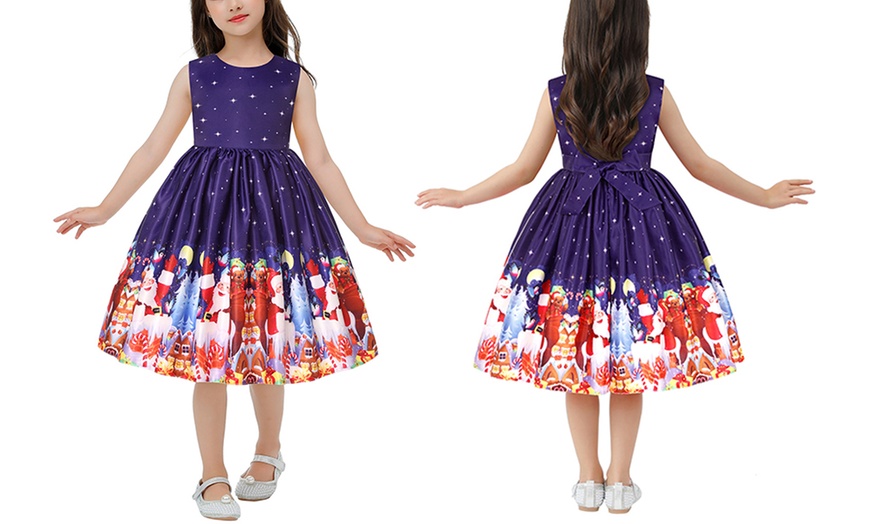 Image 4: Kids' Christmas Princess Dress