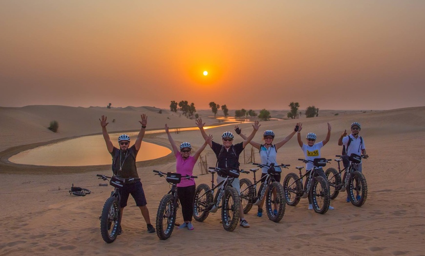 Image 1: Desert Exploration Tour with Electric Fat Bike