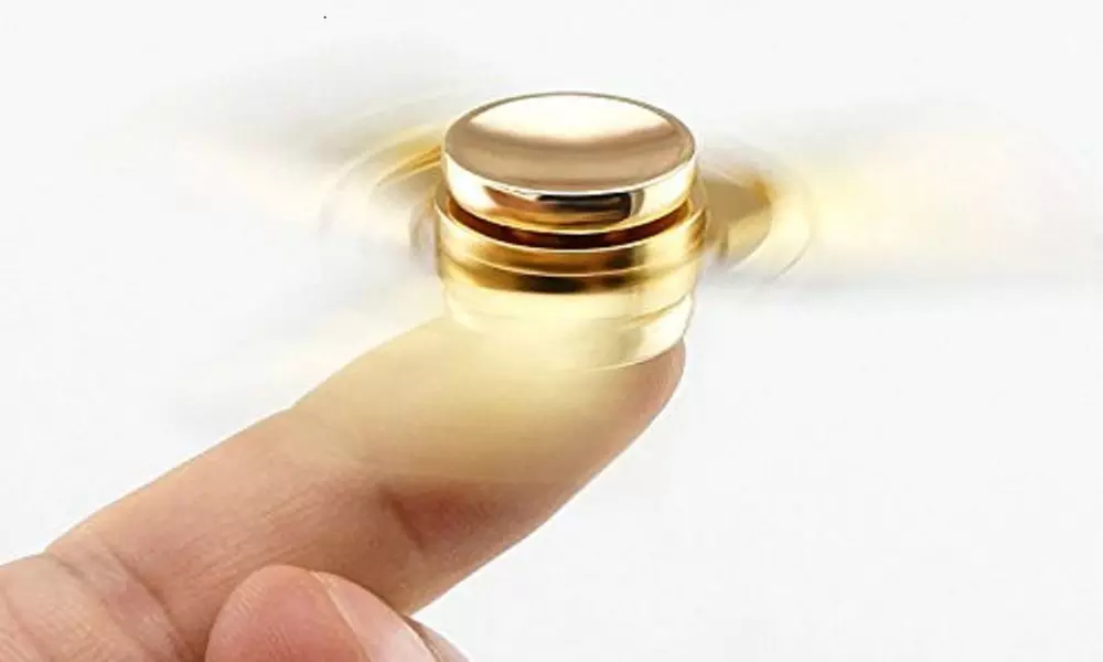 Ninja Star Fidget Spinner with Premium Zr02 Ceramic Bearing (1-Pack) - Second Medium
