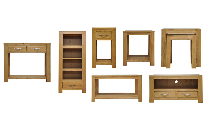 Image 1: Devon Oak Furniture Range