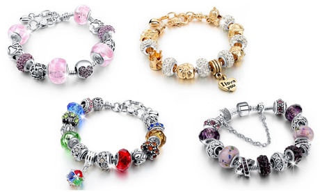 1 o 2 bracciali Be-Jewels realizzato con cristalli Swarovski® disponibili in vari colori