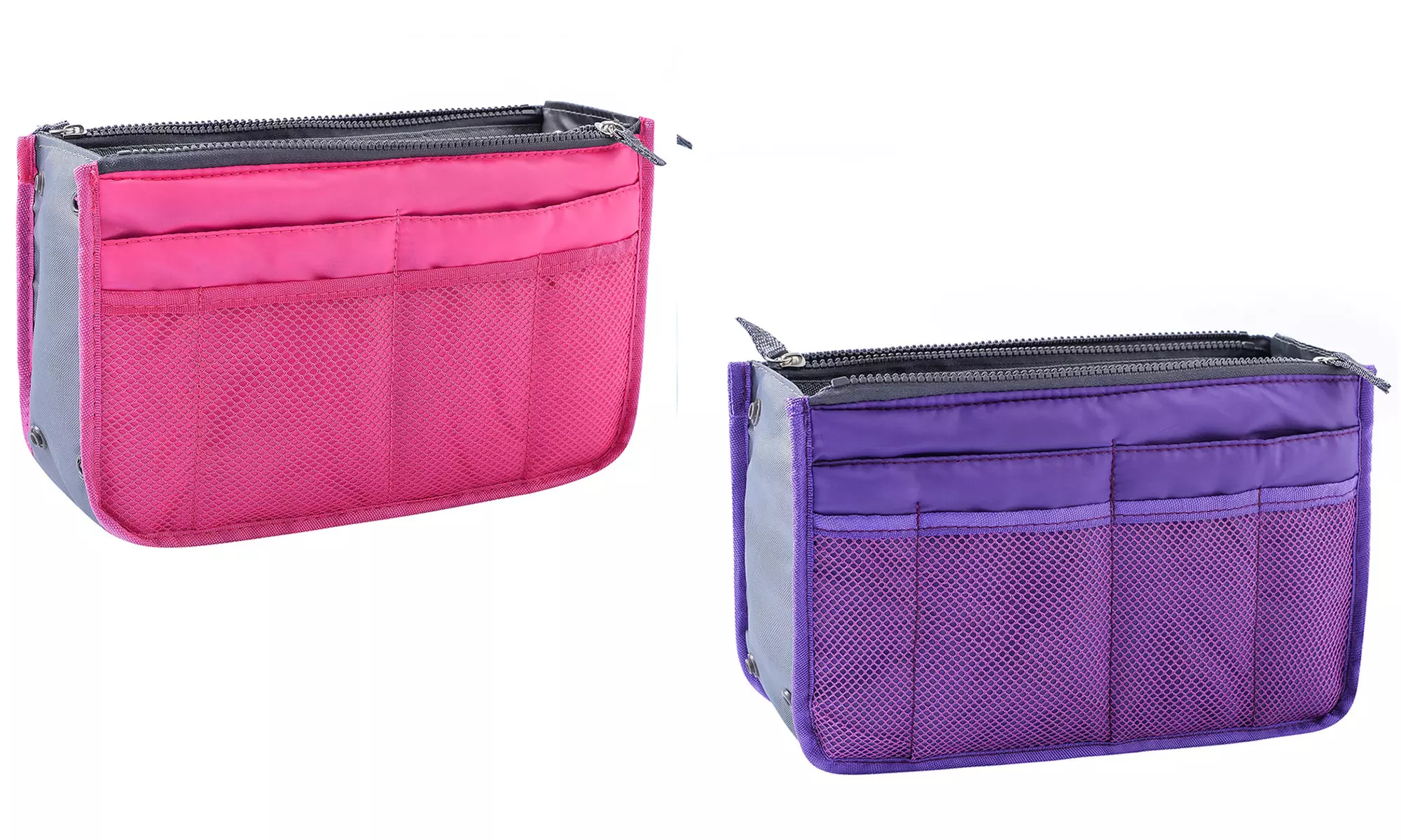 1x, 2x, 3x oder 4x Organizer mit 13 Fächern für Handtasche