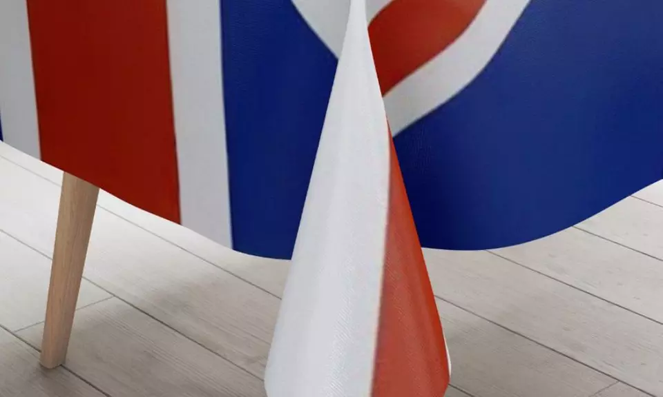Union Jack Decorations - Tablecloth and Bunting Flags