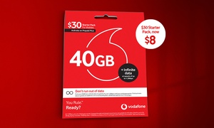 Vodafone $30 Prepaid Starter Pack