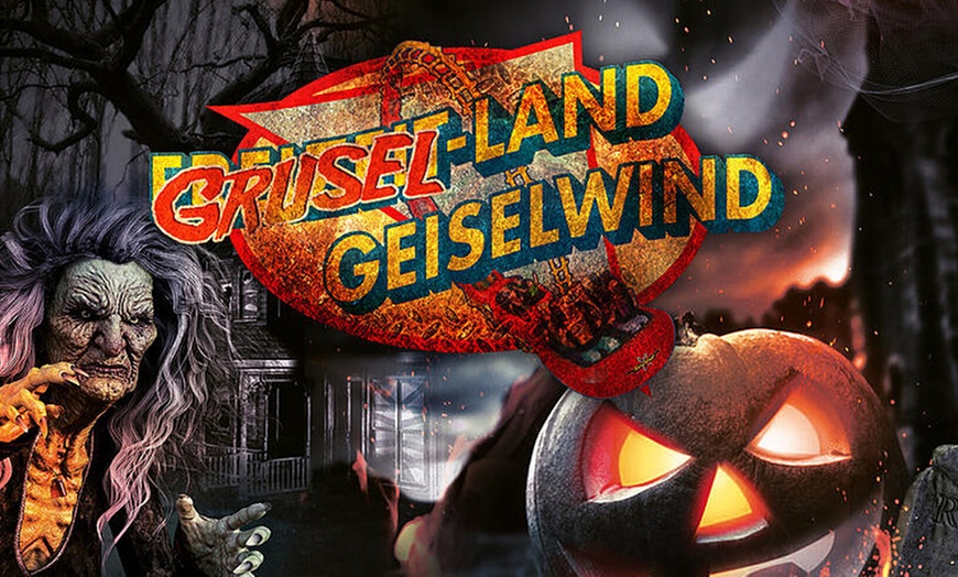 Image 1: Tageskarten für das größte Halloween Event im Freizeit-Land Geiselwind