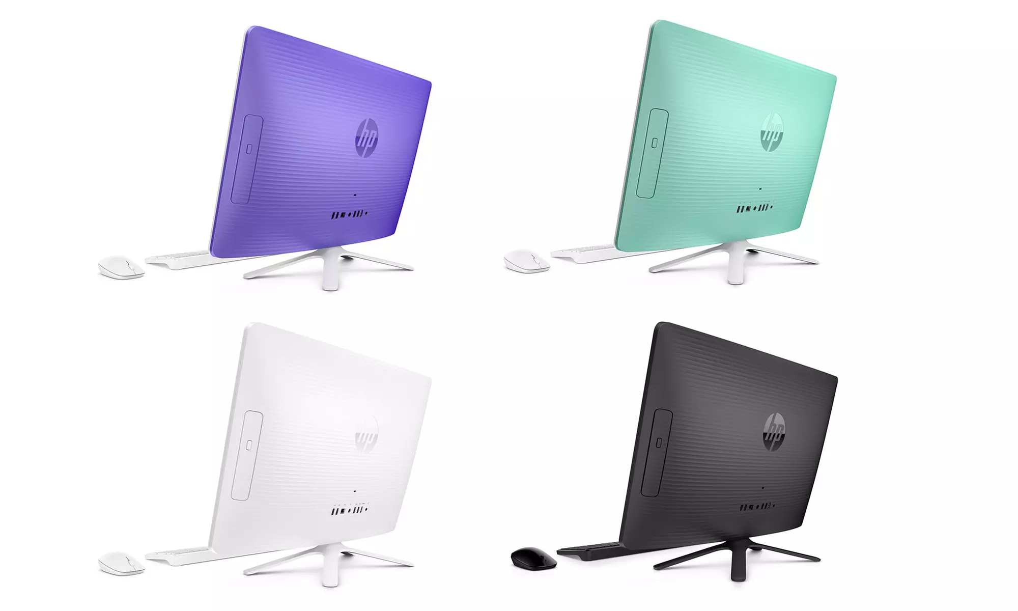 HP 23.8" Touchscreen All-in-One Computer with 1.6GHz Intel Pentium J3710 Quad-Core Processor (Manufacturer Refurbished) - Primary Image