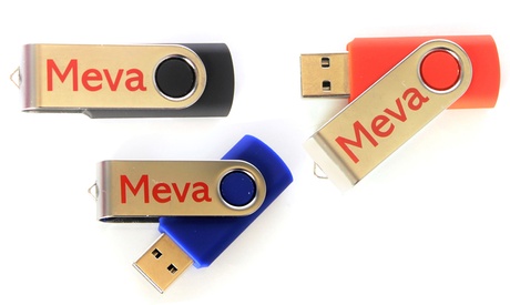 4 chiavette USB Meva disponibili da 16, 32 o 64GB
