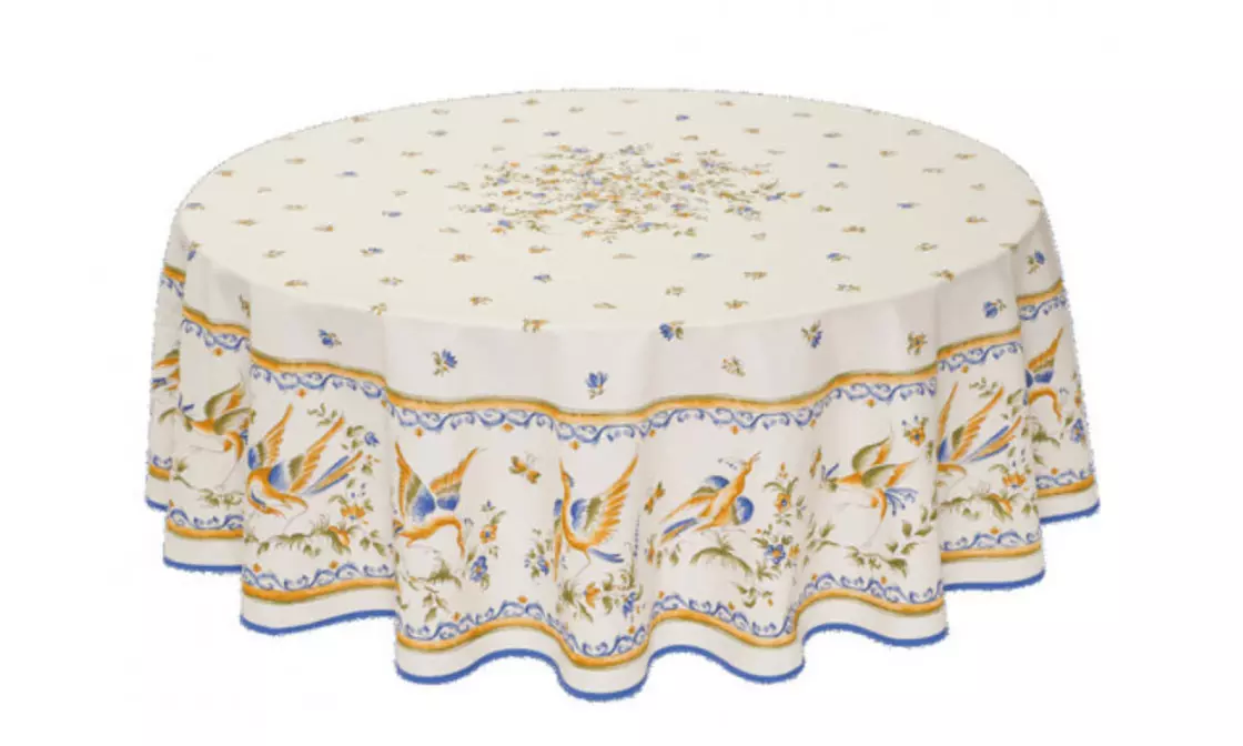 Nappe provençale anti-tache 100 % polyester moustier Promo Linge