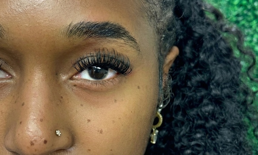 Image 4: Full Set of Volume, Hybrid Lash Extensions, or Foreign Fill (ANY SET)