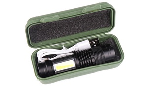 Rechargeable LED Torch Flashlight