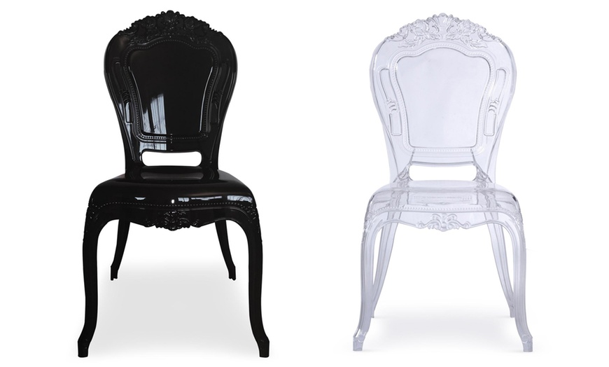 Image 1: Two Crown Dining Chairs