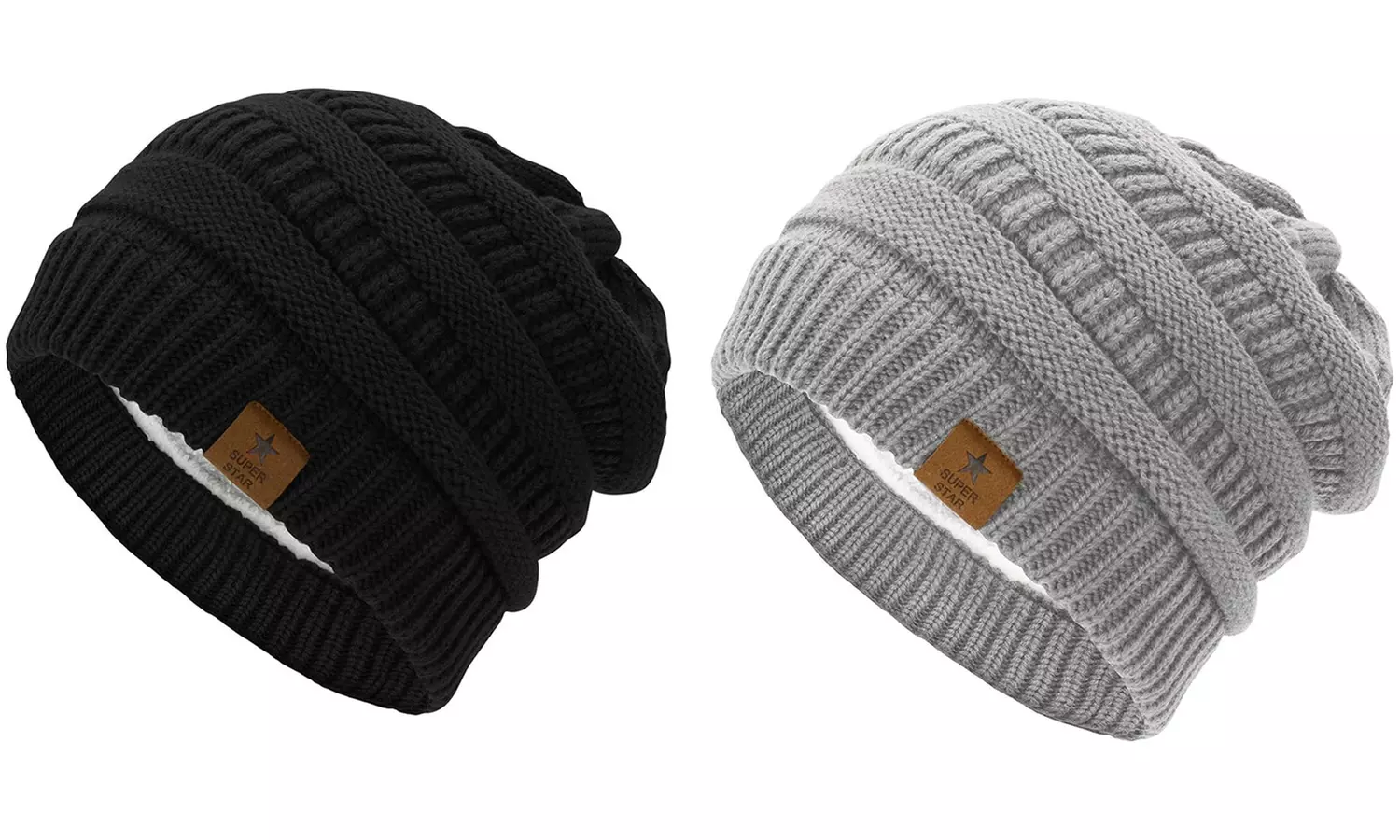 1x oder 2x Unisex Beanie-Mütze