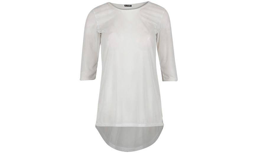 Image 8: Women's Mesh Net Tops