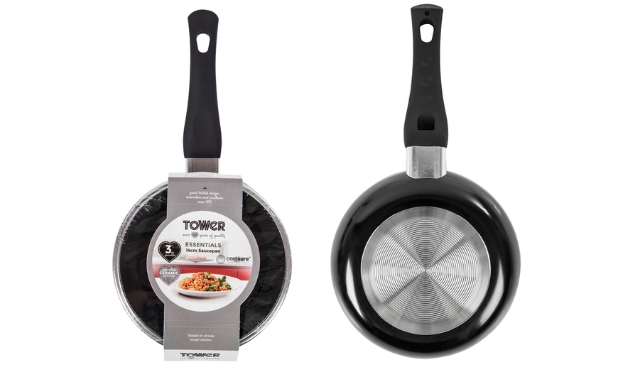 Image 9: Tower Five-Piece Mini Pan Set
