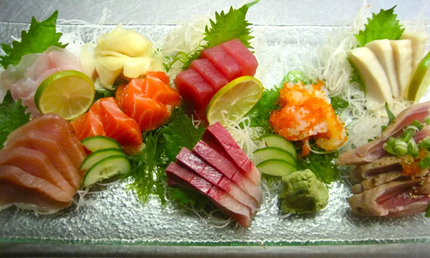 Japanese Cuisine and Sushi at Angel Fish Restaurant (Up to 42% Off). Three Options Available. - Primary Image