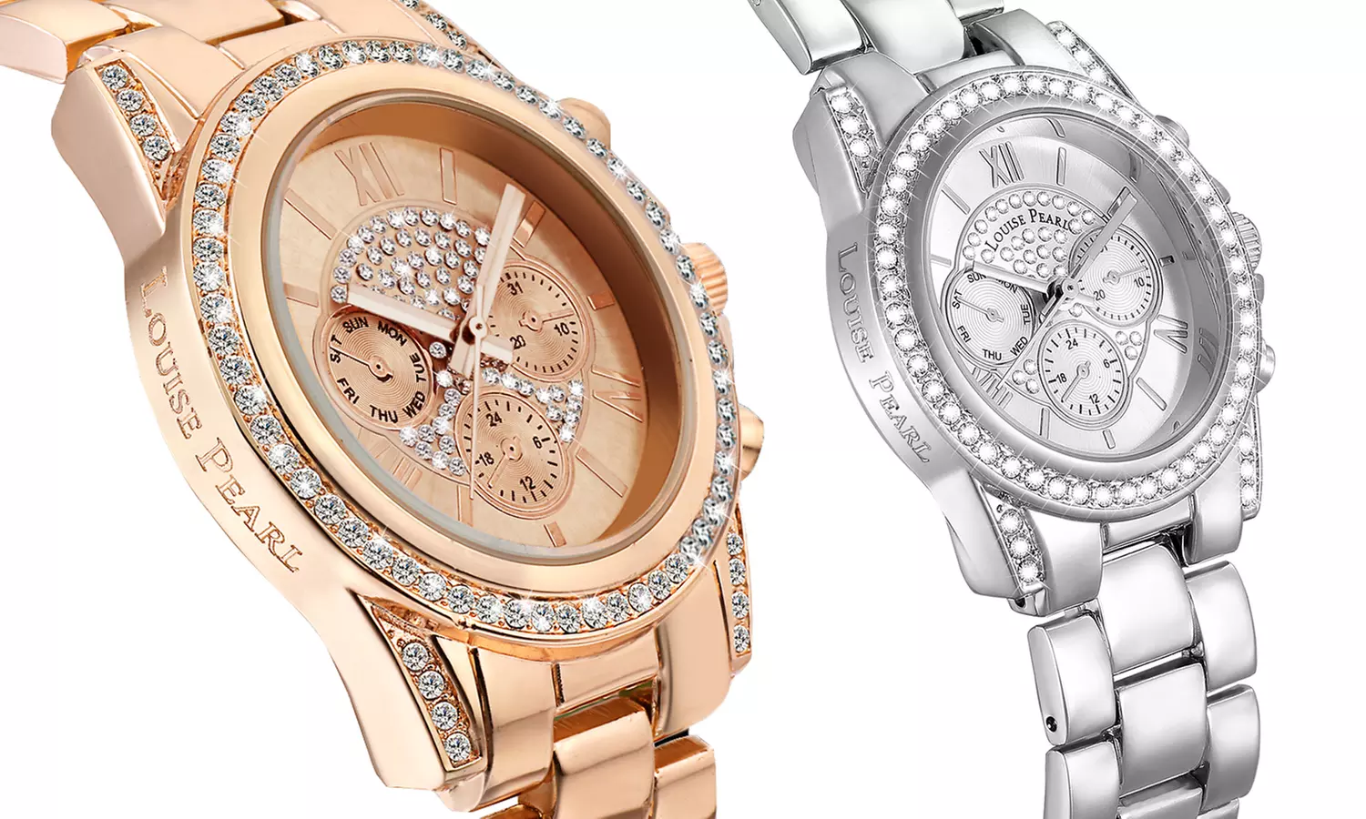 Montres Louise Pearl ornées de cristaux Swarovski® - Primary Image