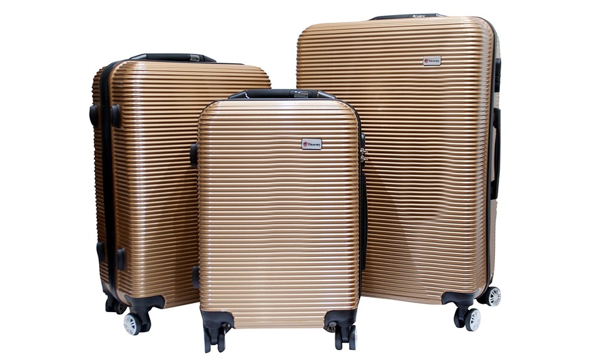 Image 18: Hard Cover Luggage Set 