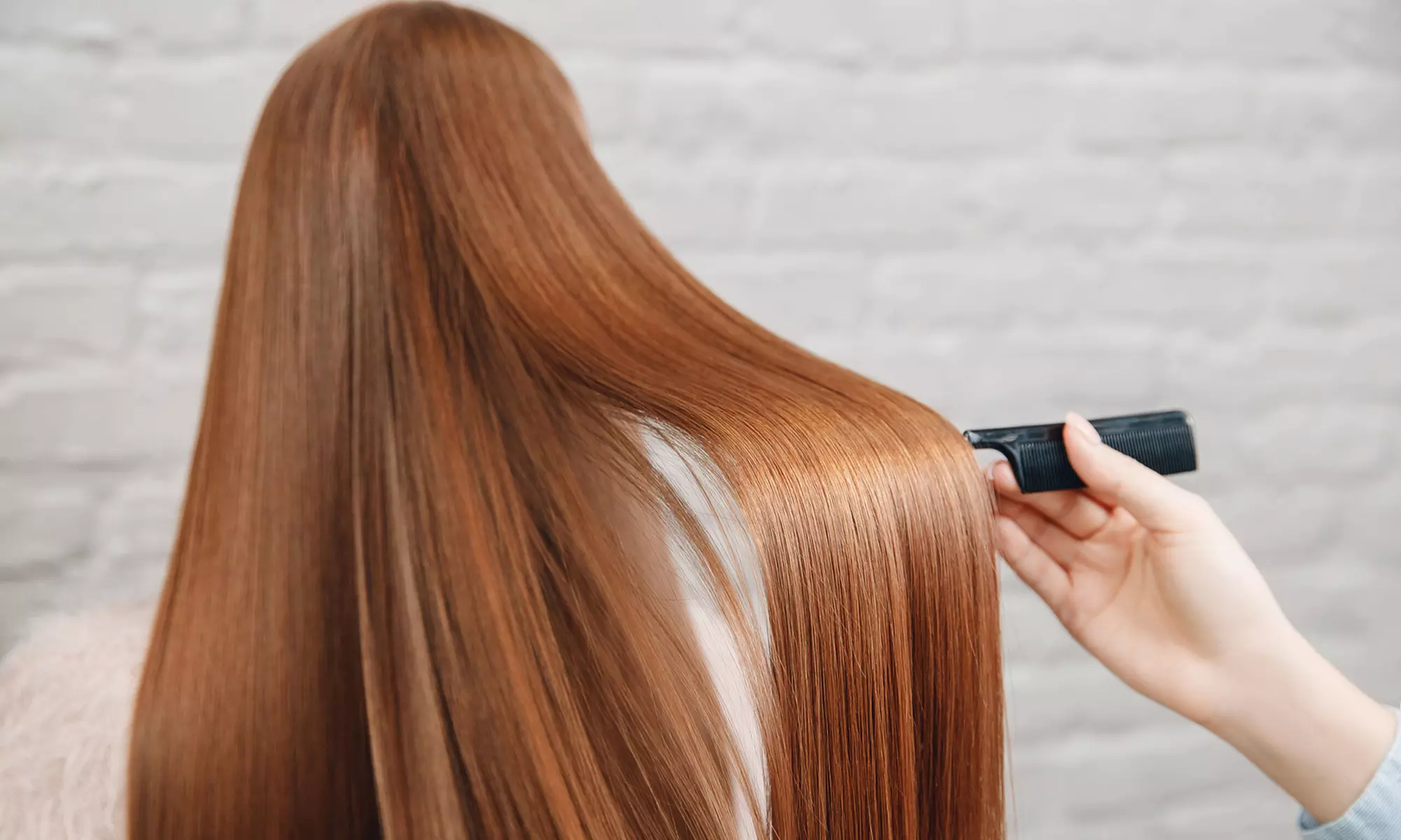 Alisado de queratina con corte de punta