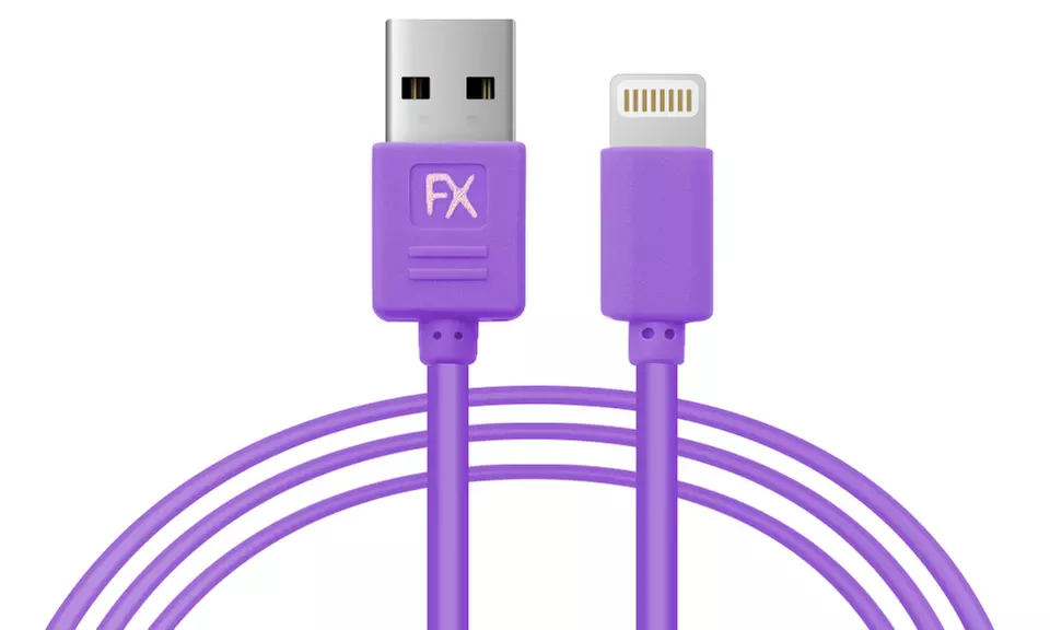 1, 2 ou 3 câbles de chargement USB FX Powabud compatible avec iPhone, livraison offerte - Second Medium