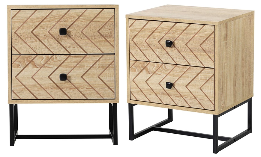 Image 4: Zig-Zag Drawer Cabinet