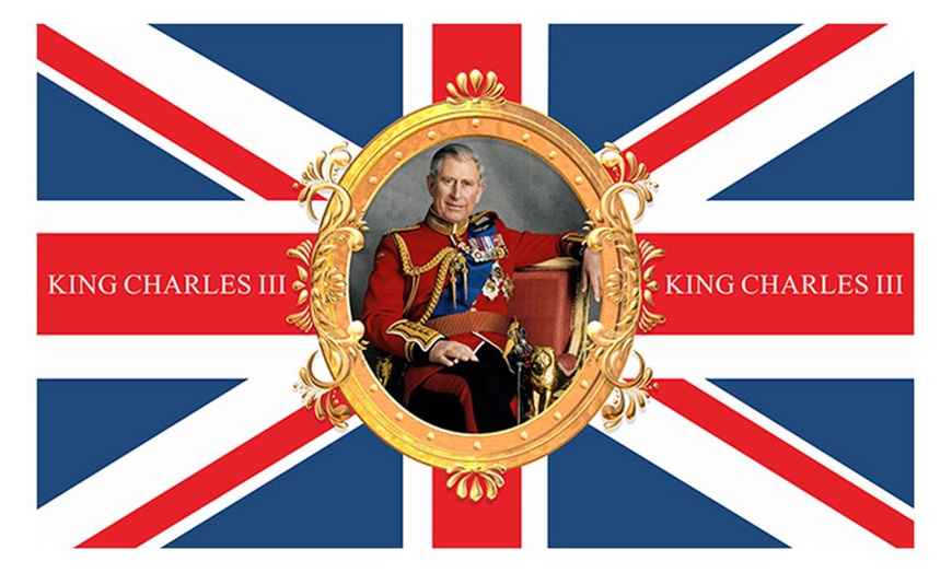 Image 5: King Charles III Succession Flag