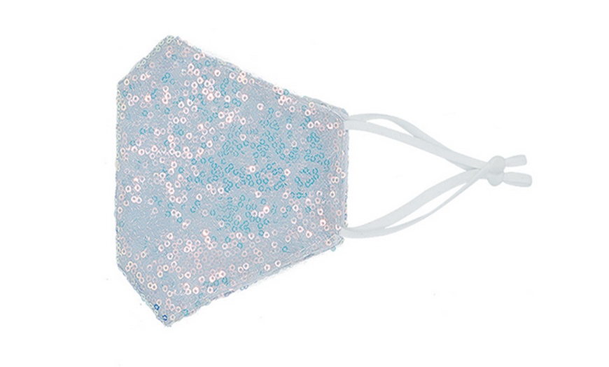 Image 6: Reusable Sequined Face Mask