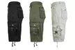Galaxy By Harvic Men's Distressed Belted Cargo Utility Shorts (3-Pack, 30-42) - Second Medium