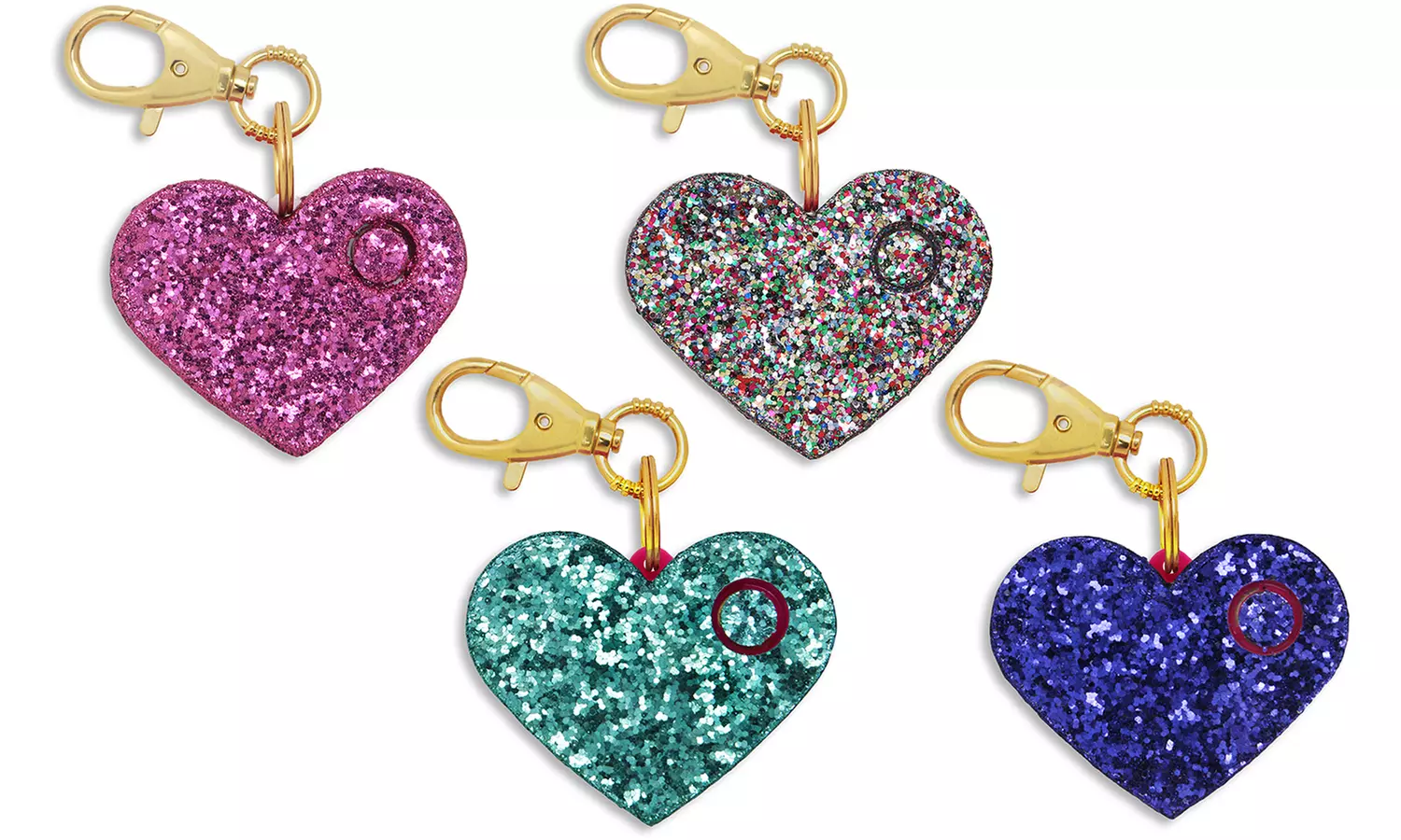 Blingsting Ahh!-Larm Personal Alarm Keychain with LED Safety Light and Clip - Primary Image