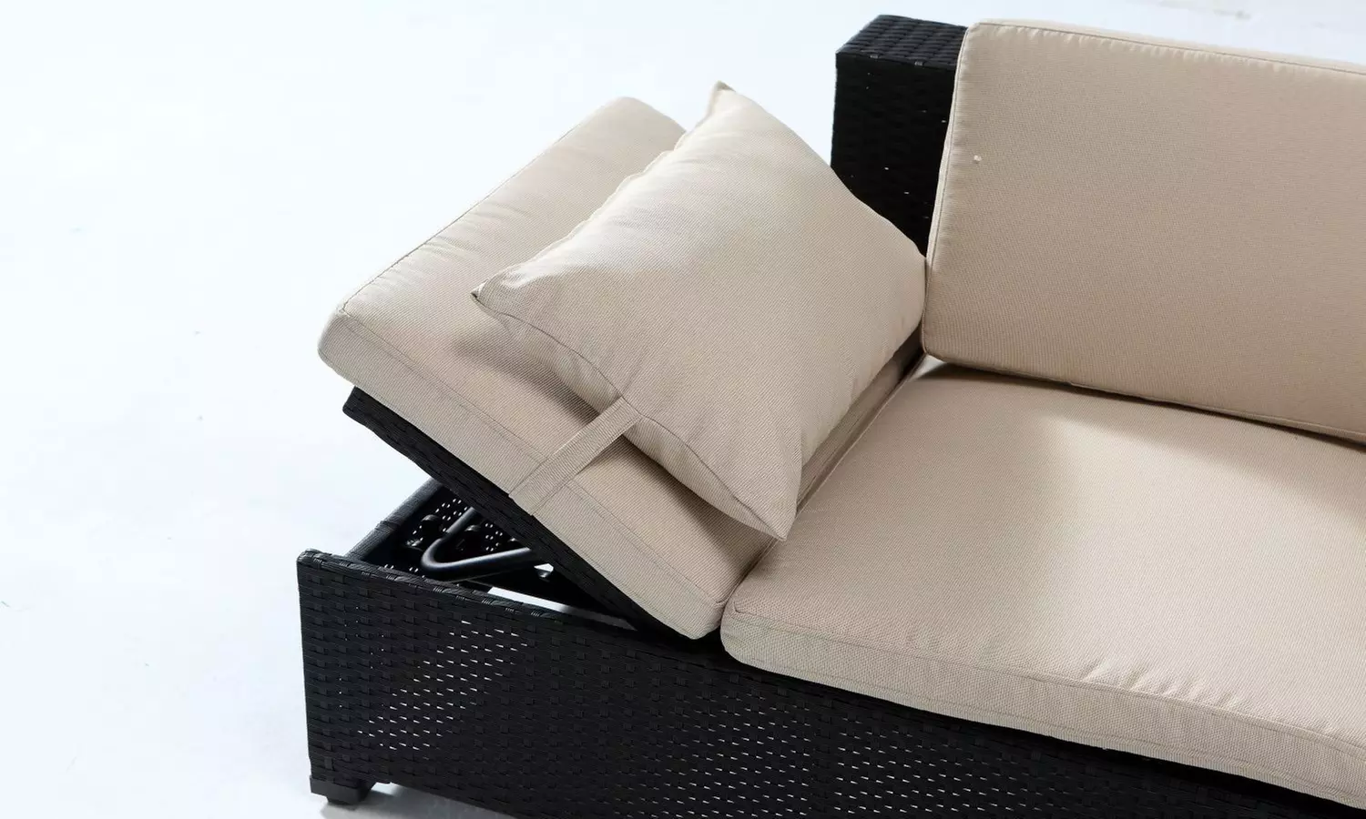 Set de muebles de jardín de resina con sofá modular de Kocoon