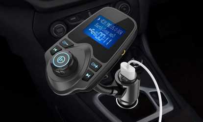 Bluetooth FM Transmitter Car Kit