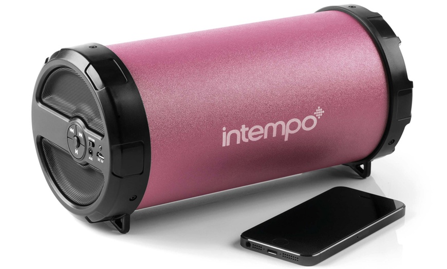 Image 8: Intempo Rechargeable Tube Speaker