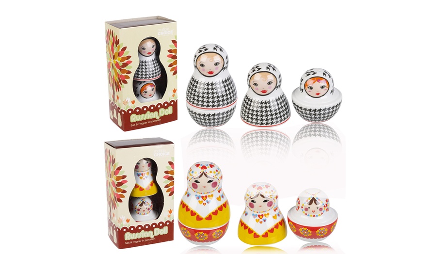 russian doll salt and pepper shakers