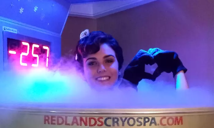 One Cryotherapy Session at Redlands Cryo Spa (49% Off)  - Primary Image