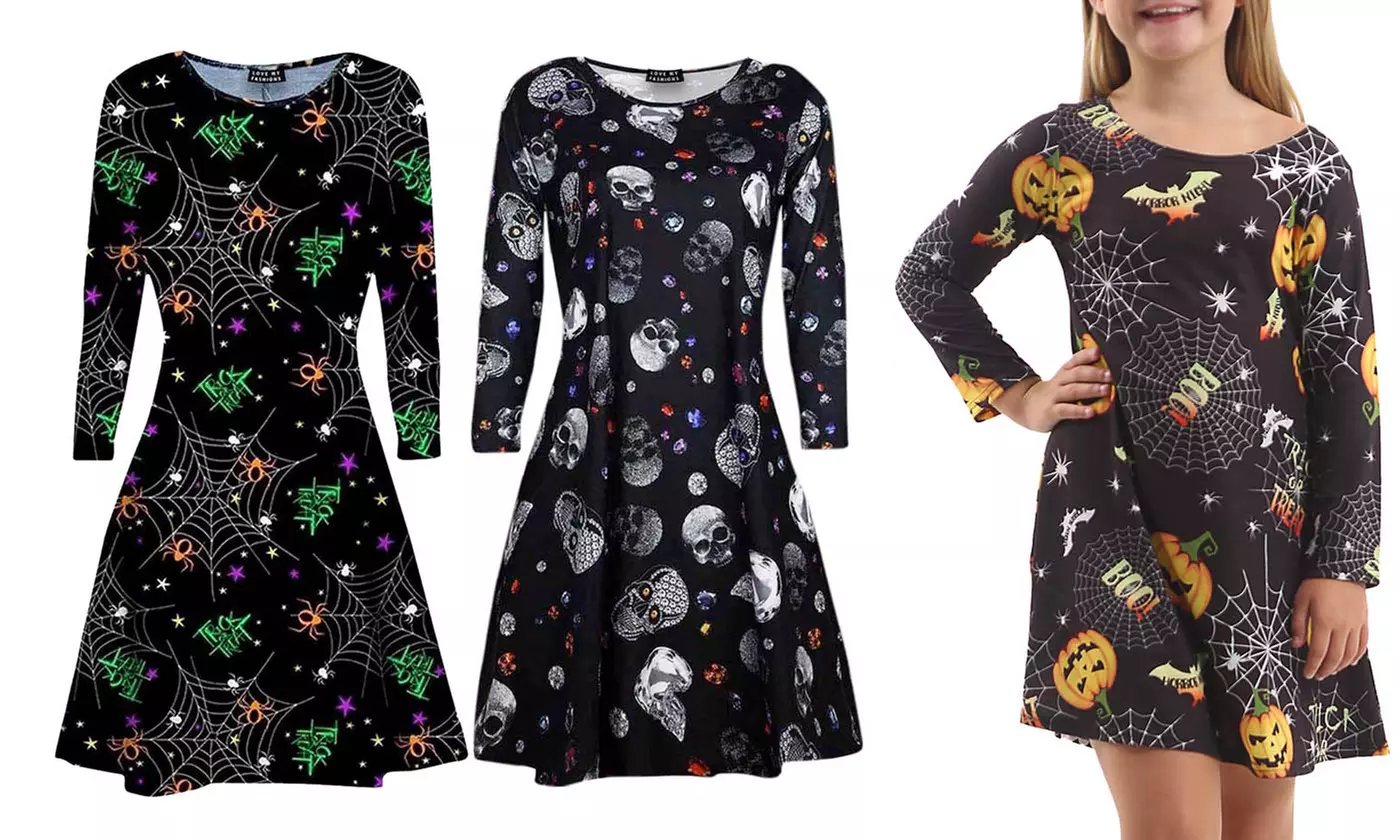 Robe Halloween petite fille - Primary Image