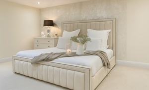 Plush Santorini Paneled Bed Frame Plush Santorini Paneled Bed Frame