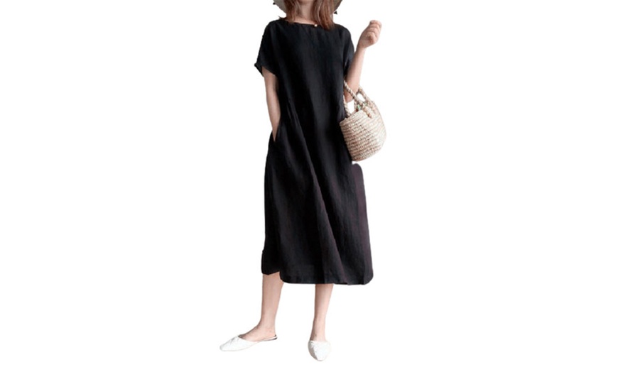 Image 3: Women's Cotton Dress