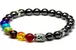 1, 2, 3 ou 4 bracelets "Les 7 Chakras" ornés de pierres naturelles - Second Medium