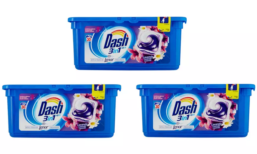 Image 6: 90 Dash 3-in-1 wastabletten