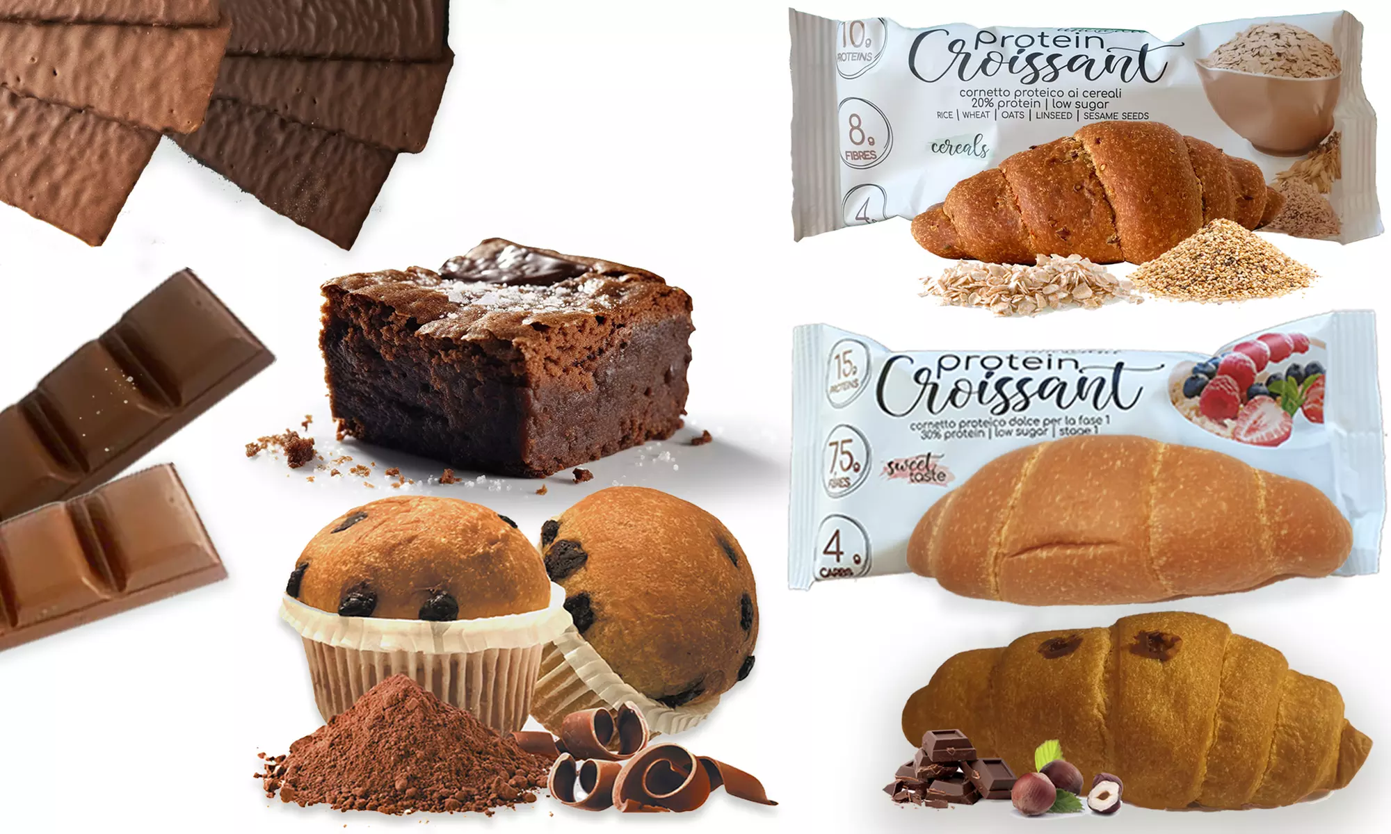Keto Snack Dolci Pronti Line@, in 9 varianti diverse