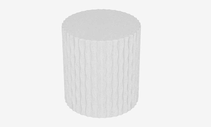 Image 8: Collection Premium : table d'appoint en magnésie