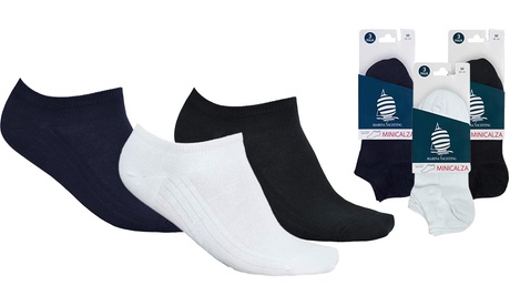 Fino a 12 paia di fantasmini unisex Marina Yachting disponibile in 3 colori e 2 taglie